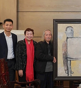 Hàng loạt tác phẩm giá trị được trao tặng cho Bảo tàng Mỹ thuật Việt Nam